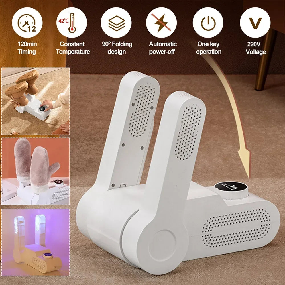 Shoe Dryer Heater Portable Smart Electric Shoe Drying Deodorizer Dehumidifier Machine Home Foot Warmer Winter сушилка для обуви