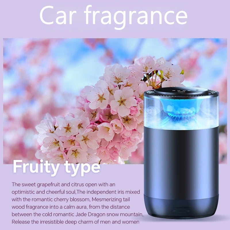 New Smart Car Fragrance  Air Fresheners Ambient Light Auto On/Off Car Air Freshener Diffuser Adjustable Intensity