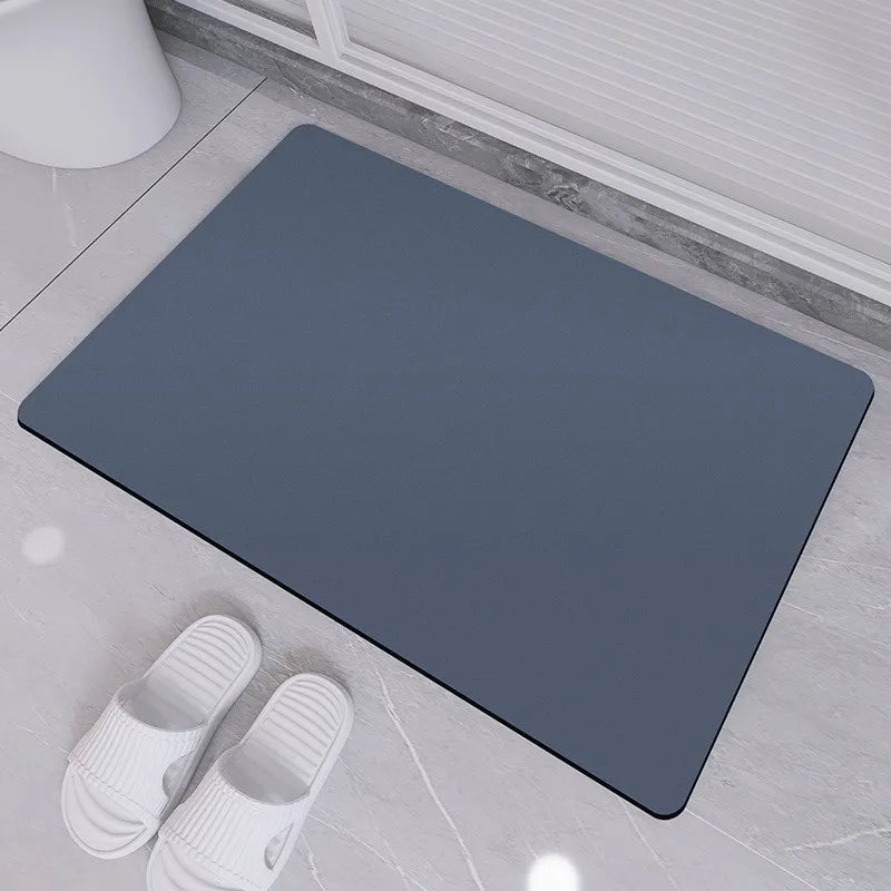 Bathroom Mats Diatomaceous Soft Mats Bathroom Quick Dry Water-absorbing Mats Toilet Non-slip Foot Mats Carpet Door Mats Bath Rug