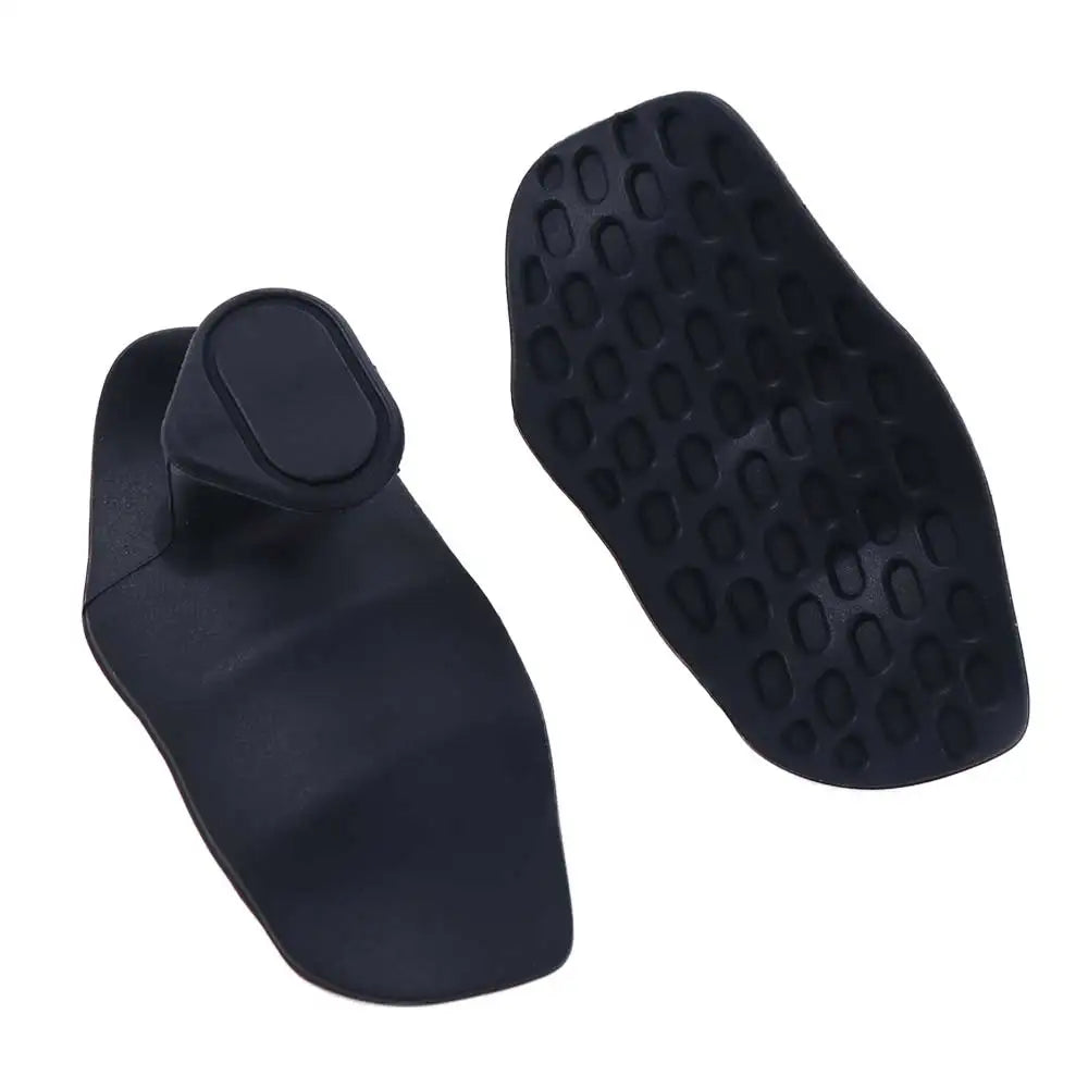 1 Pair Ergonomic Fitness Palm Guard Elastic Honeycomb-shaped Weightlifting Palm Protector Anti-slip Silicone