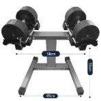 IN STOCK Fitness Equipment Gym Weights Set Adjustable Dumbbell For Body Building Custom Dumbbell Adjustable