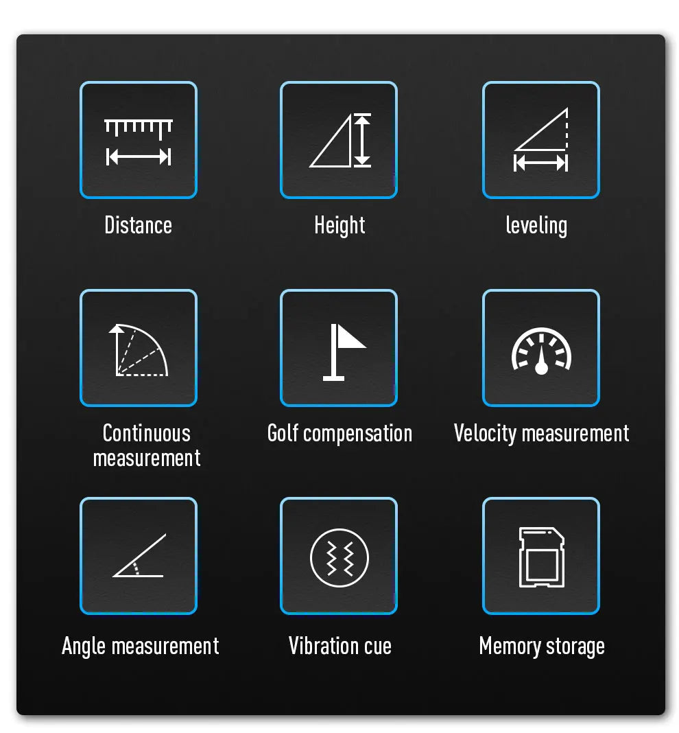 Laser Rangefinder for Hunting Golf Range Finder Distance Meter Telescope Telemeter 600M 800M 1000M Ranging Slope Height Angle