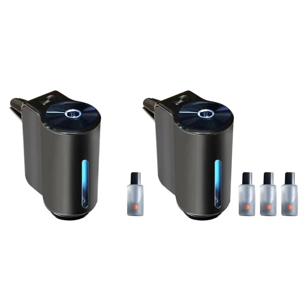 Smart Car Air Freshener Fragrance Dispenser 3 Modes Adjustable Air Vent Car Aromatherapy Diffuser Ultrasonic Atomizer