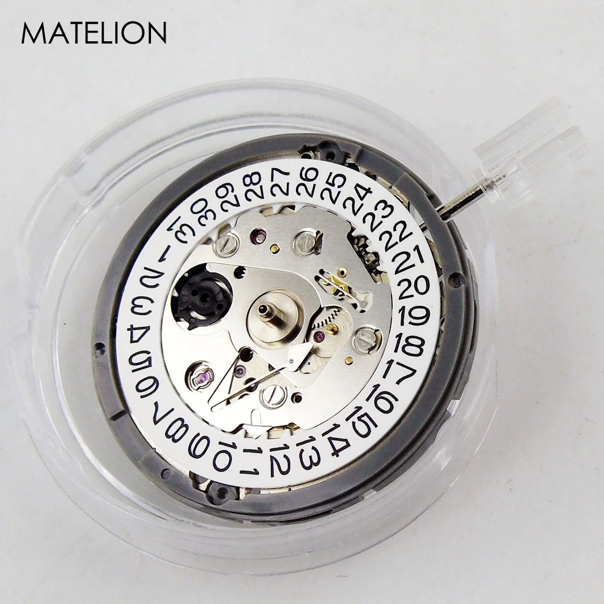 High Accuracy NH35A Automatic Movement Self-winding MOD Watch Accessories 3H Crown 21600Bph White Date Wheel Hacking Seconds