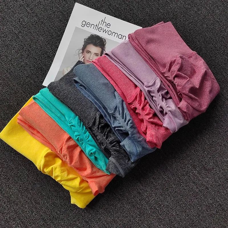 Women's High Waist Seamless Leggings Quick Dry Elastic Yoga Fitness Gym Jogging Pants Push up Leggings  Sportswear