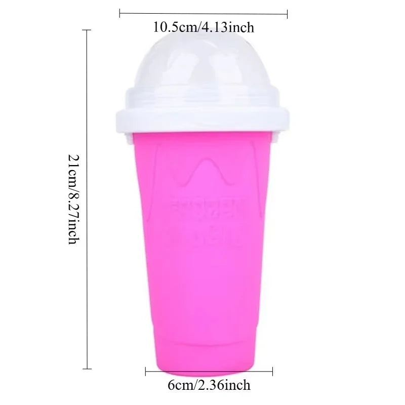 Quickly Make Smoothie Cups Large Capacity Homemade Smoothies Juice Ice Cream Milkshake Squeeze Bottle Cooling Cup Kitchen Tools