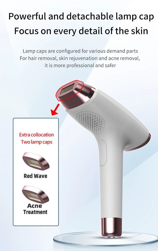 Permanent IPL Laser Epilator Women's Depilators Facial Shaving Hair Cutting Machine Men's Razor Shaver Mower  Laser Hair Removal