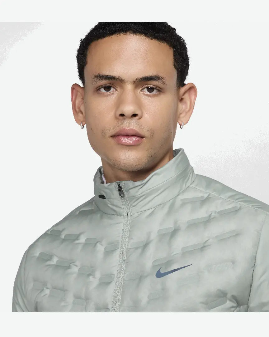 Nike therma fit 2 Men's Sportswear Fitness Training Running Exercise Quick-Drying Breathable Stand-Up Collar Long-Sleeved Pullover 1375435-036